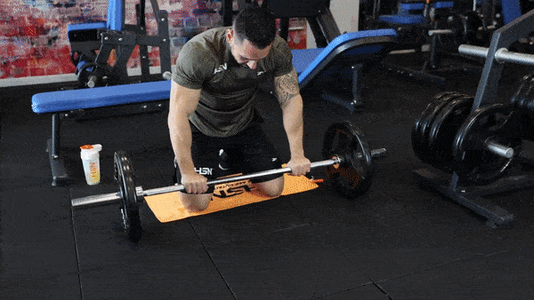 Roll Out com barra - Aumentar o volume dos abdominais