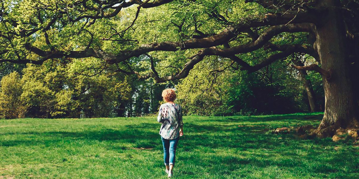 Caminhar pela natureza