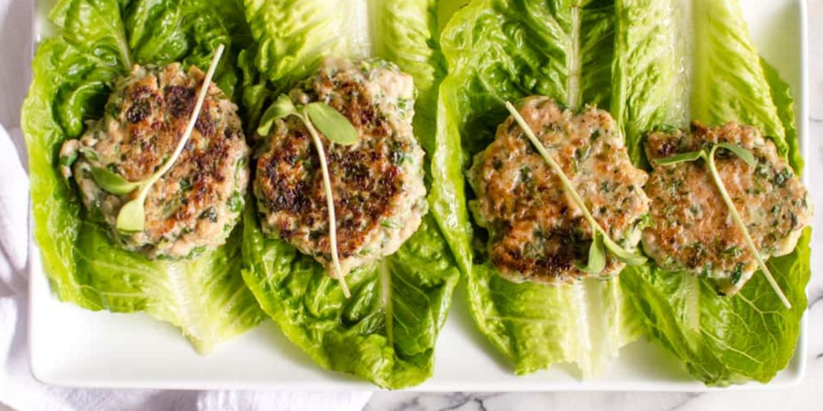 Hambúrgueres de Frango e Curgete Hambúrgueres de Frango e Curgete