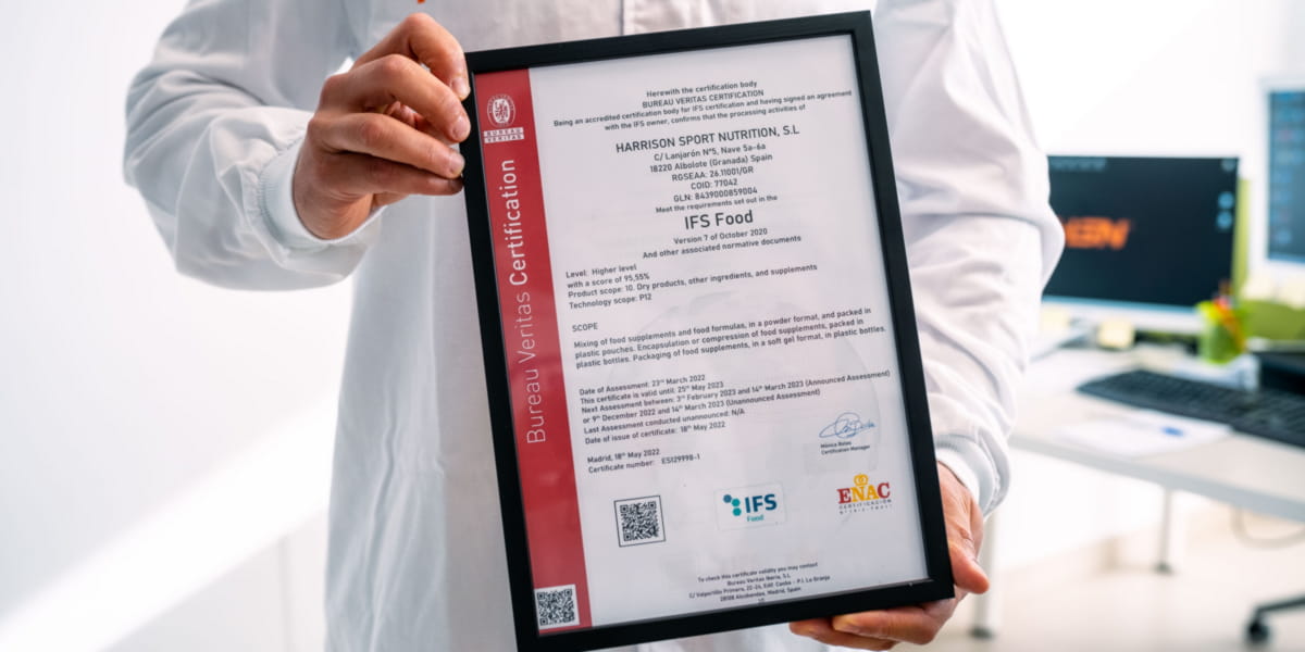 Certificado IFS HSN - Produtos HSN