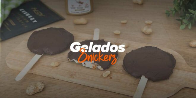 Geldos Snickers Fitness para fazer em casa Geldos Snickers Fitness para fazer em casa