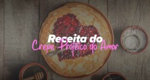 Receita do crepe proteico do amor HSN