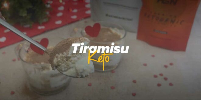 Tiramisu Keto Especial Dia dos Namorados