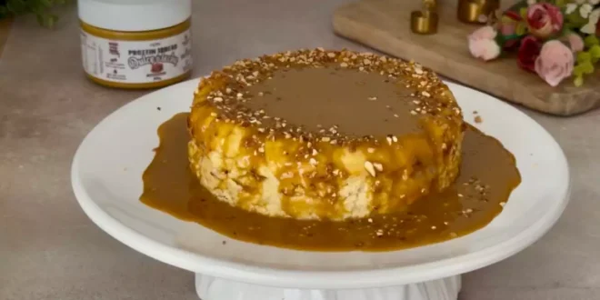 Cheesecake de doce de leite Cheesecake de doce de leite