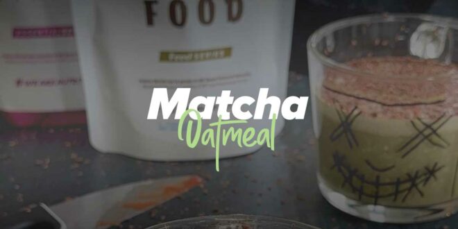 Aveia com Matcha The Purge