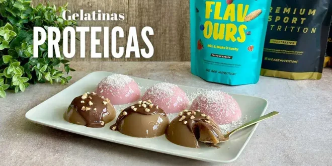 Gelatinas Proteicas, uma sobremesa muito Fitness