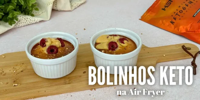 Bolinhos Keto com Framboesa e Manteiga Bolinhos Keto com Framboesa e Manteiga