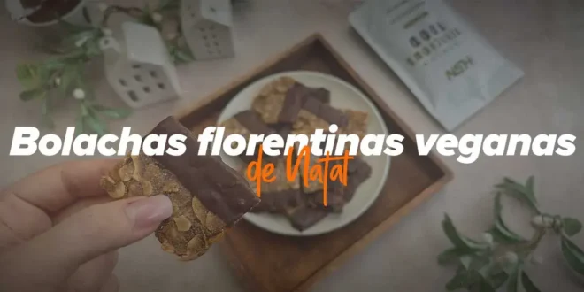 Bolachas Florentinas Veganas