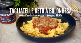 Tagliatelle Keto à bolonhesa