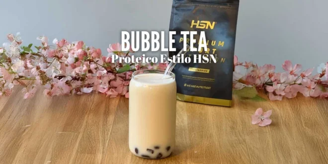 Bubble Tea Proteico Estilo HSN Bubble Tea Proteico Estilo HSN