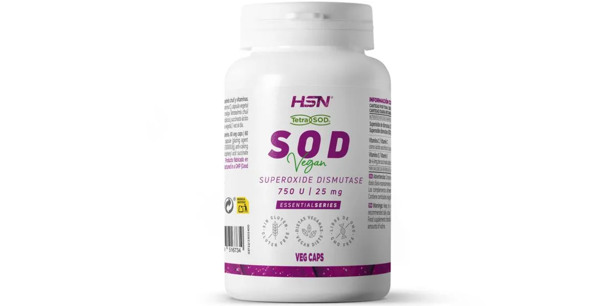 SOD (Superóxido Dismutasa) (TetraSOD) 25mg de EssentialSeries