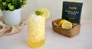 Granizado proteico de mango sin gluten con Evoclear Hydro
