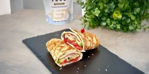 Wrap keto sin gluten receta ideal para cenar