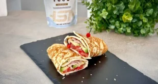 Wrap keto sin gluten receta ideal para cenar