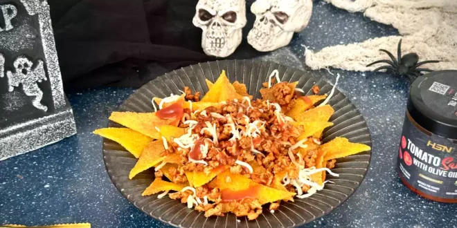 Nachos de Halloween monstruosamente deliciosos