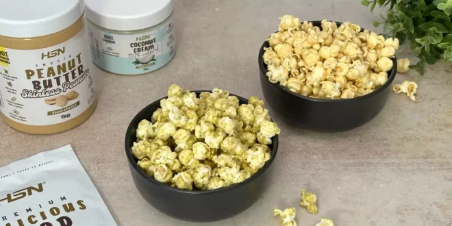 Palomitas proteicas caseiras: 2 sabores irresistíveis e saudáveis