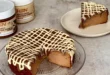 Cheesecake Proteico de Chocolate e Avelãs