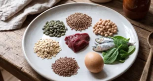 alimentos mais ricos em ferro