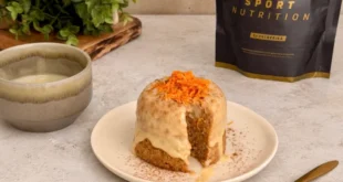 Carrot Cake em 2 Minutos