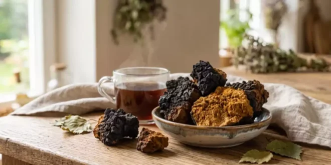 Fungo Chaga (Inonotus obliquus): o adaptógeno antioxidante para a tua saúde