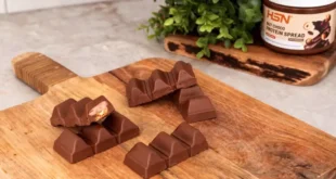 Chocolatinhos Crocantes Recheados com Creme de Avelã