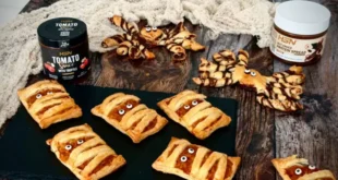 Receitas de Halloween com Massa Folhada: Aranhas de Chocolate e Múmias de Atum