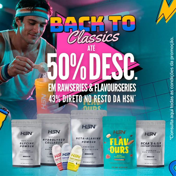 At&eacute; 50% Desc. em RawSeries & FlavourSeries