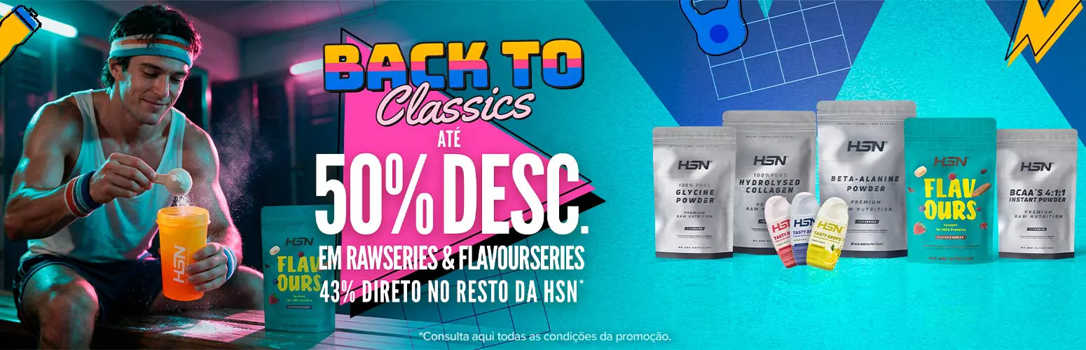 At&eacute; 50% Desc. em RawSeries & FlavourSeries