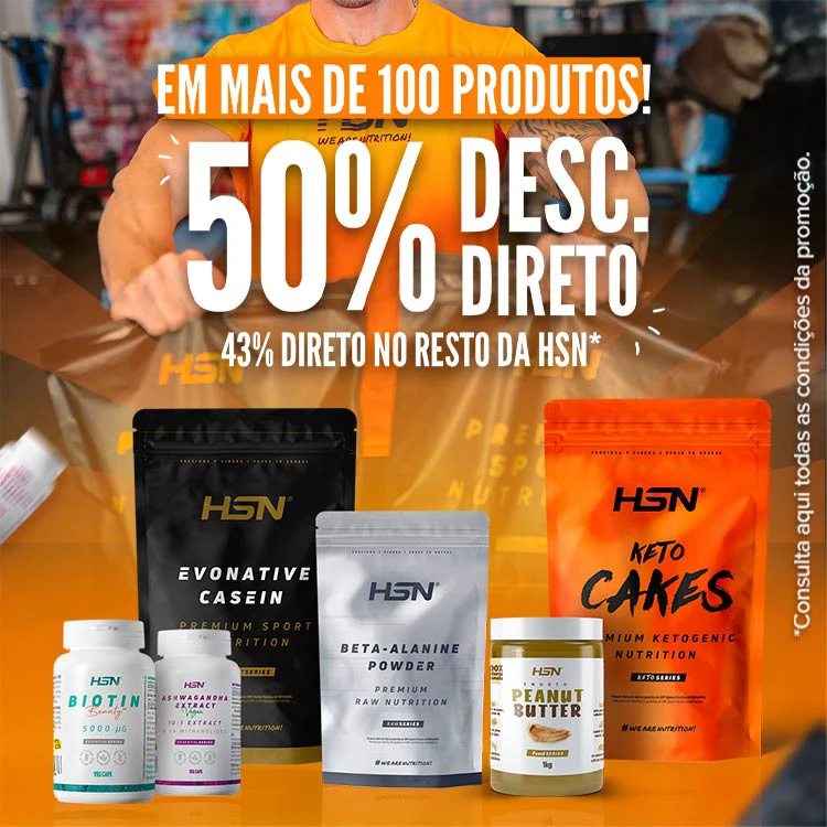 50% Desc. Direto em Mais de 100 Produtos
