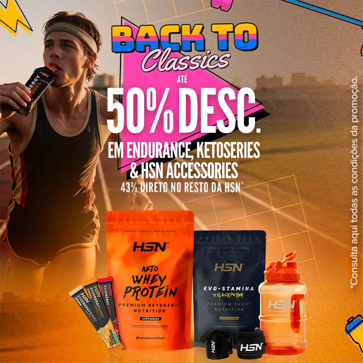 At&eacute; 50% Desc. em Endurance, KetoSeries & HSN Accessories