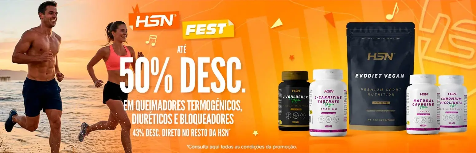 At&eacute; 50% Desc. em Thermogenic Supplements, Diuretics and Blockers