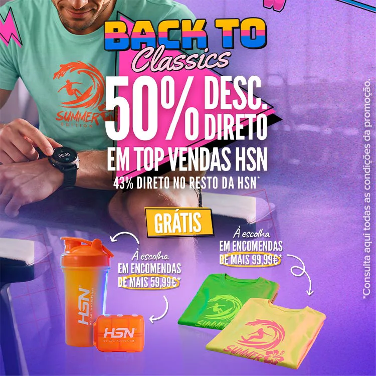 50% Desc. Direto em TOP Vendas HSN