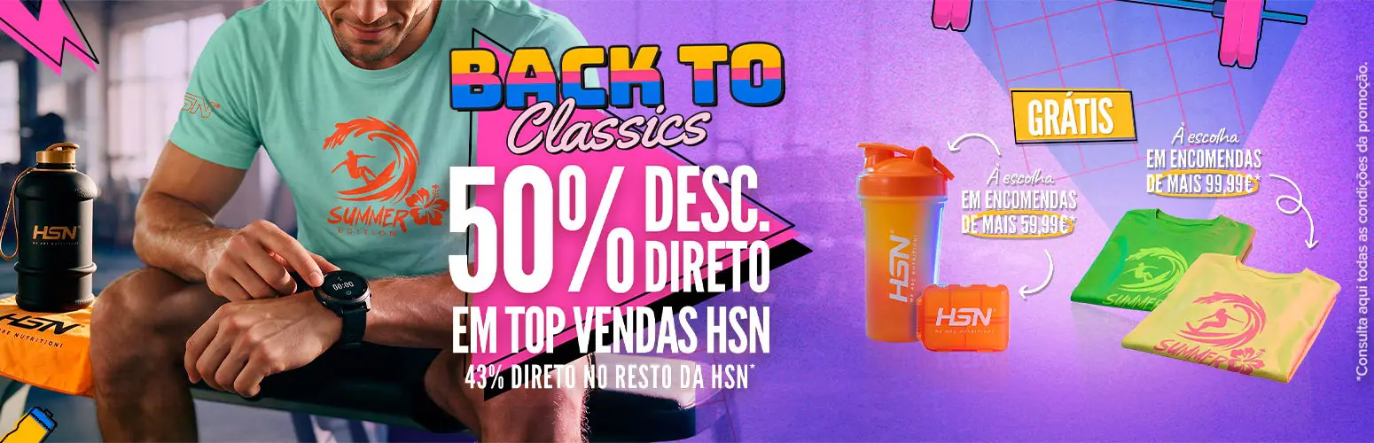 50% Desc. Direto em TOP Vendas HSN