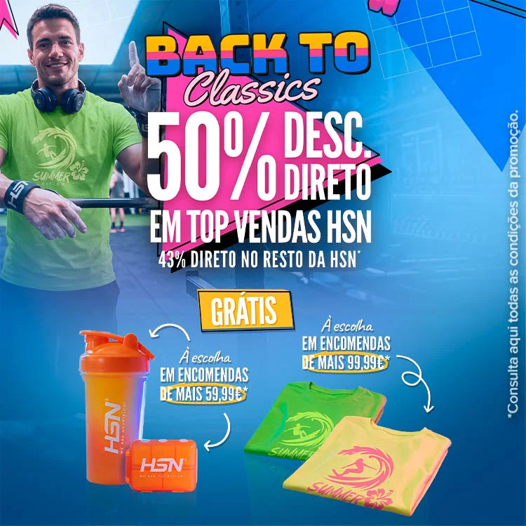 50% Desc. Direto em TOP Vendas HSN
