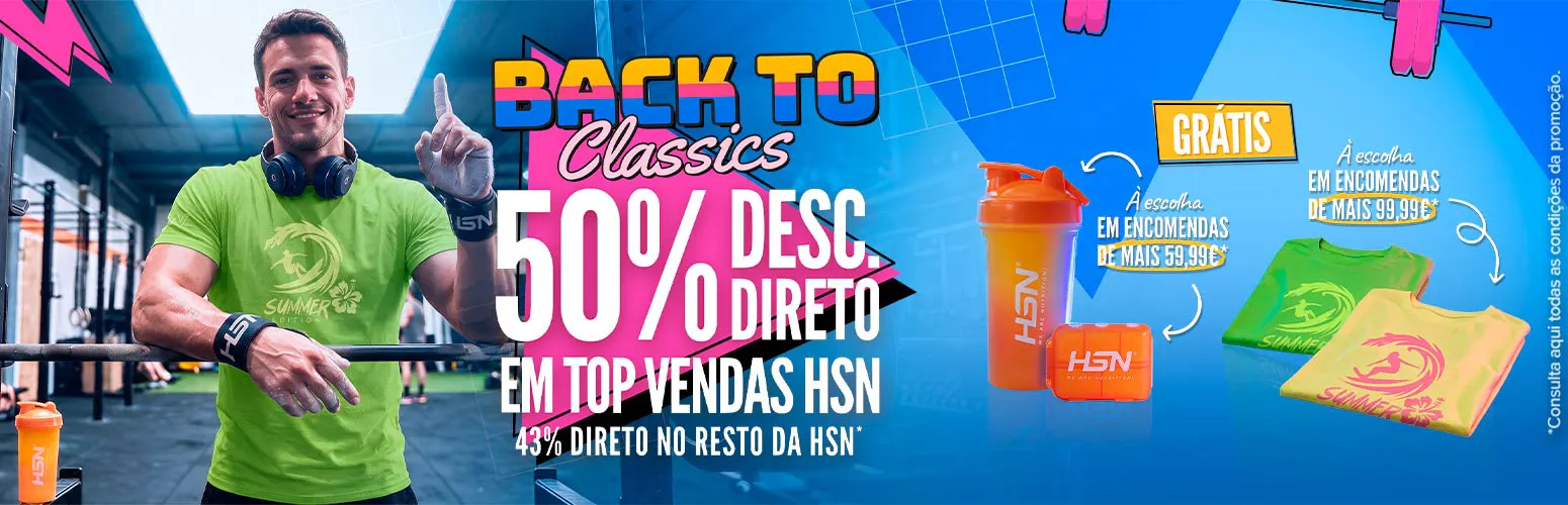 50% Desc. Direto em TOP Vendas HSN