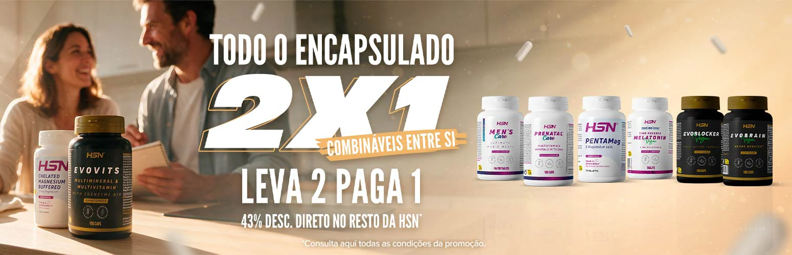 2x1 em Todo o Encapsulado