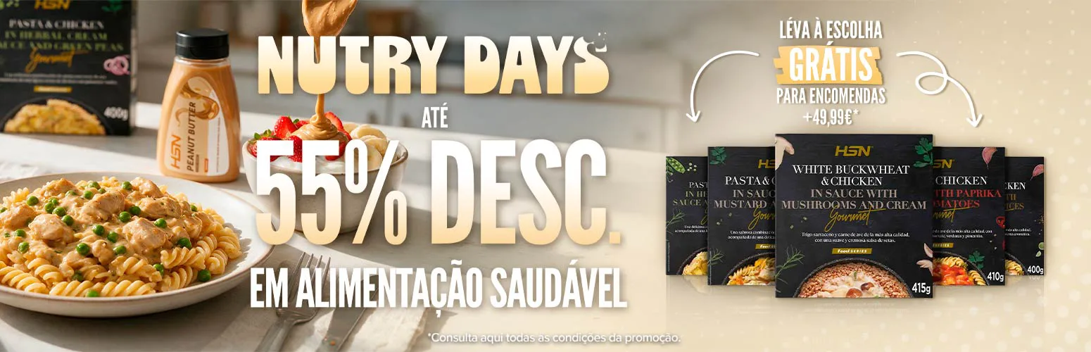 At&eacute; 55% Desc. em Alimenta&ccedil;&atilde;o Saud&aacute;vel