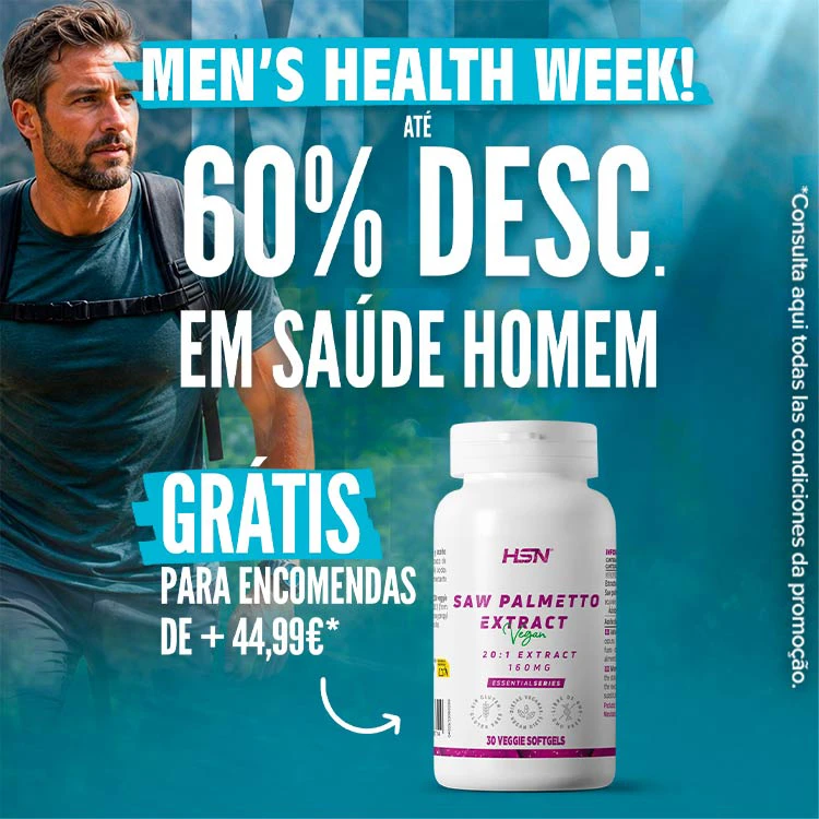 At&eacute; 60% Desc. em Sa&uacute;de Homem