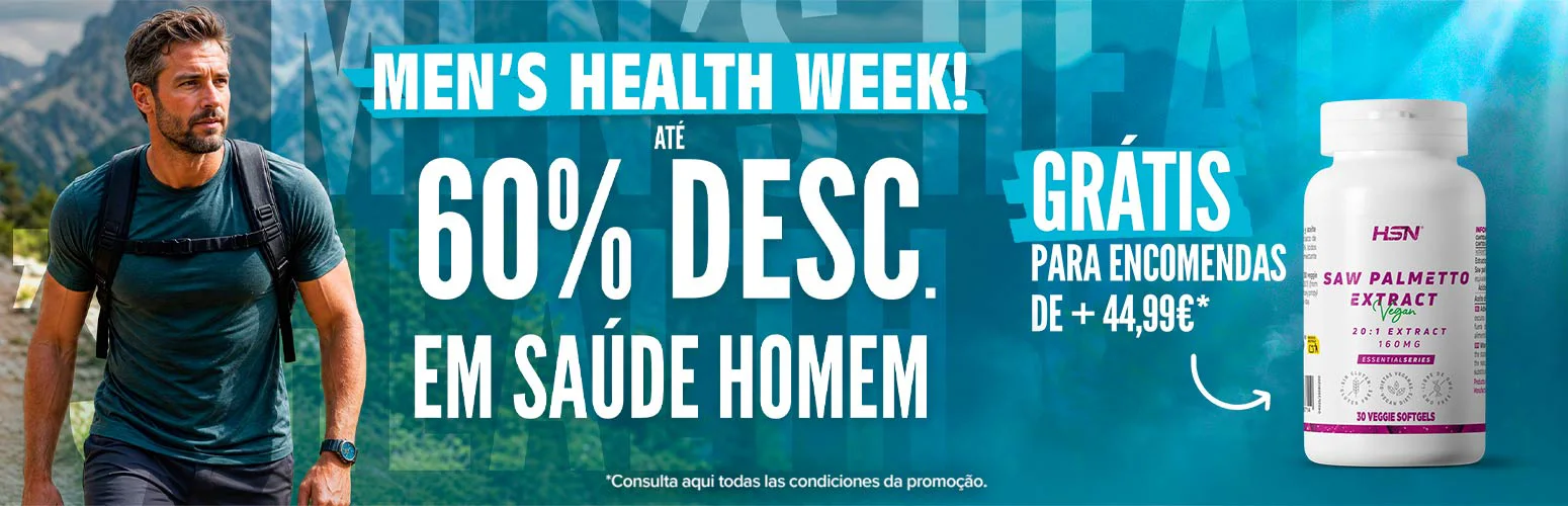 At&eacute; 60% Desc. em Sa&uacute;de Homem