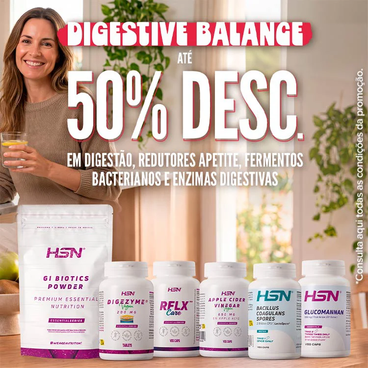 At&eacute; 50% Desc. em Digest&atilde;o, Redutores apetite, Fermentos bacterianos e Enzimas Digestivas