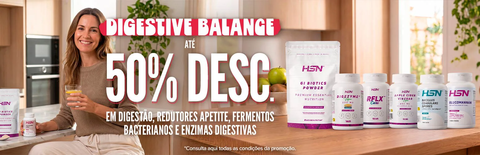 At&eacute; 50% Desc. em Digest&atilde;o, Redutores apetite, Fermentos bacterianos e Enzimas Digestivas