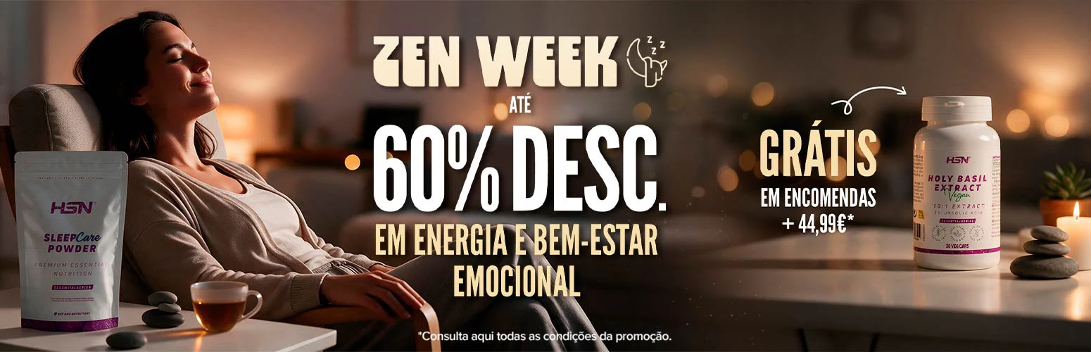 At&eacute; 60% Desc. em Energia e Bem-Estar Emocional