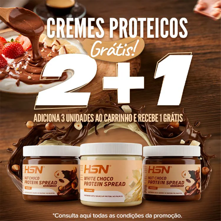 2 + 1 em Cremes Proteicos HSN