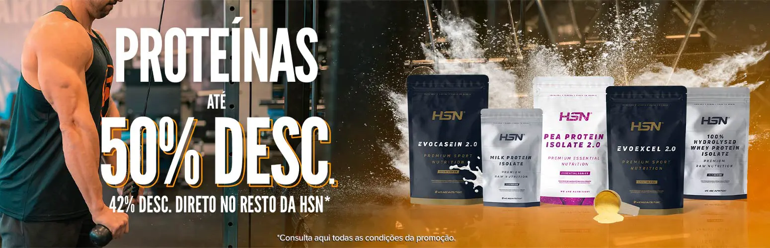 At&eacute; 50% Desc. em Prote&iacute;nas
