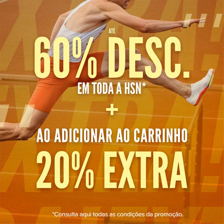 At&eacute; 60% Desc. + 20% Extra em Tudo da HSN