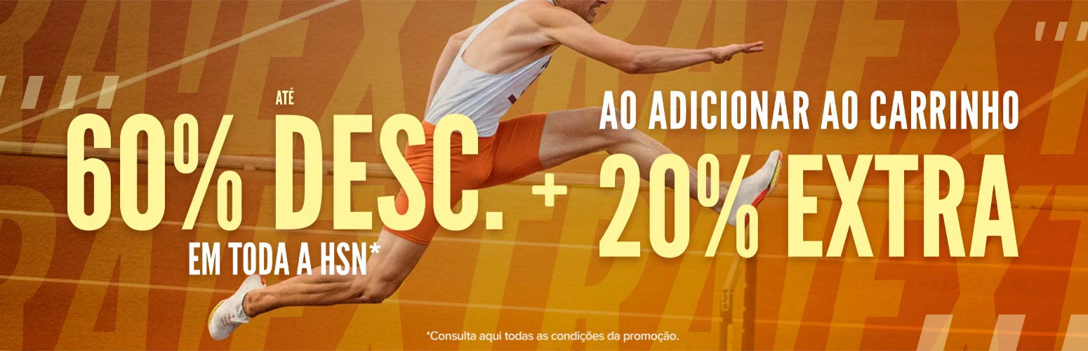 At&eacute; 60% Desc. + 20% Extra em Tudo da HSN