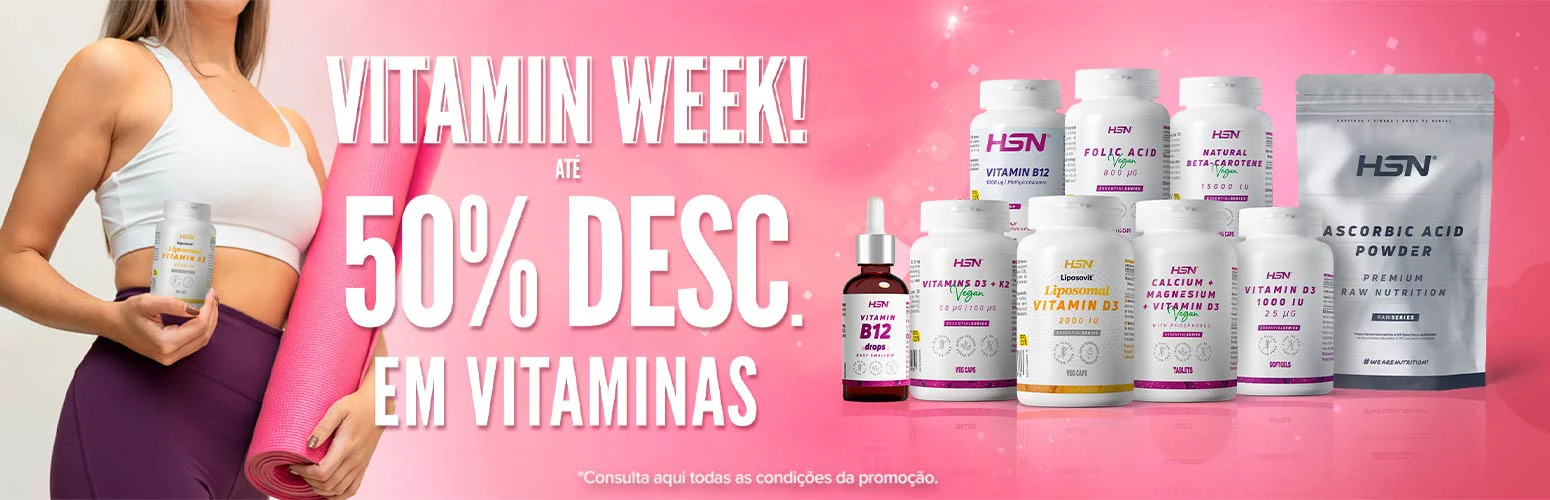 At&eacute; 50% Desc. em Vitaminas