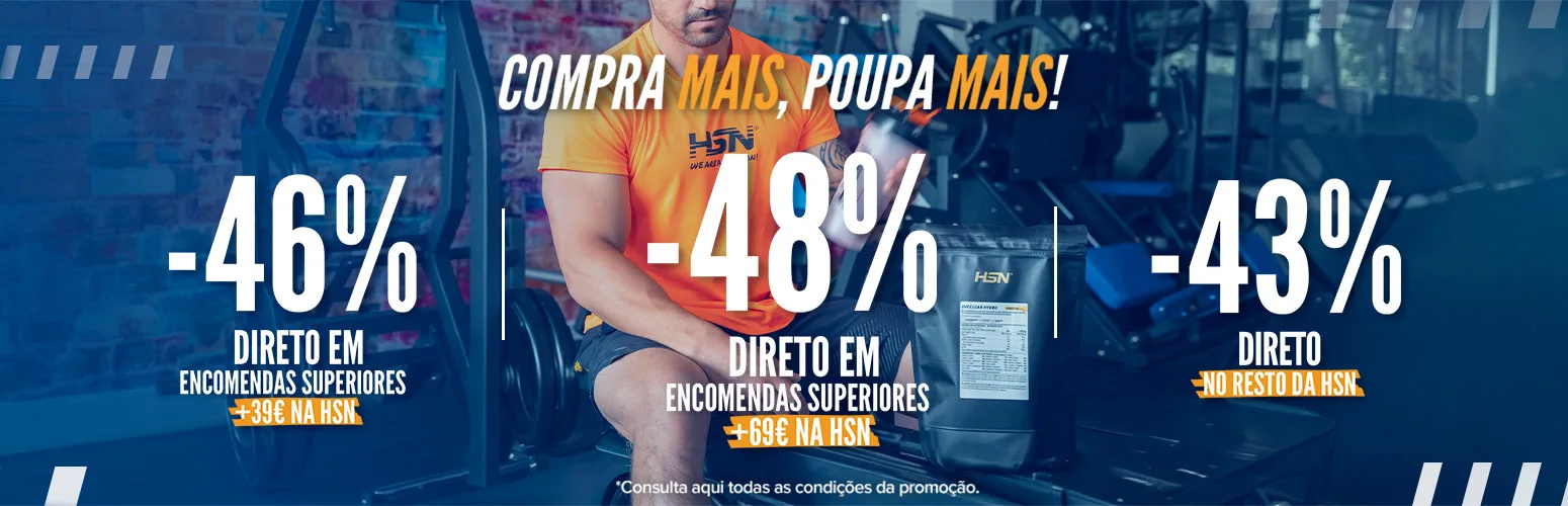 At&eacute; 48% Desc. em HSN