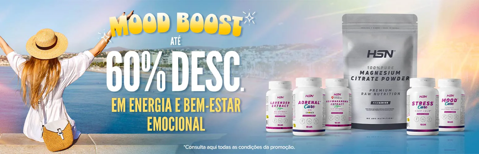 At&eacute; 60% Desc. em Energia e Bem-Estar Emocional