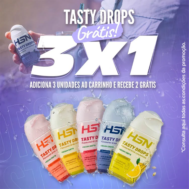 3x1 em Tasty Drops